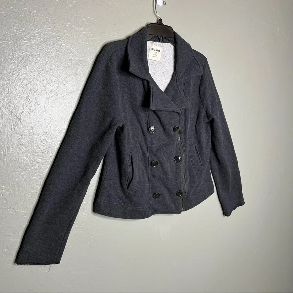 Old Navy Fleece Double Breasted Jacket
